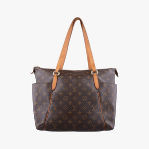 Pre-owned Louis Vuitton TOTALLY MM brown Monogram Canvas M56689 shoulderbag | stylenewstar
