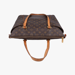 Pre-owned Louis Vuitton TOTALLY MM brown Monogram Canvas M56689 shoulderbag | stylenewstar