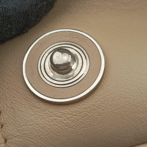 Pre-owned Christian Dior Diorissimo Beige Leather shoulderbag | stylenewstar