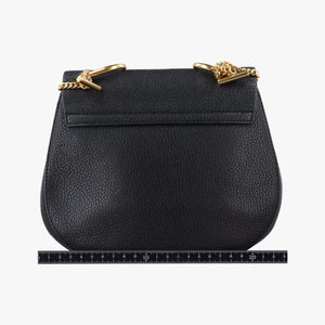 Pre-owned Chloe DREW Black Leather shoulderbag | stylenewstar