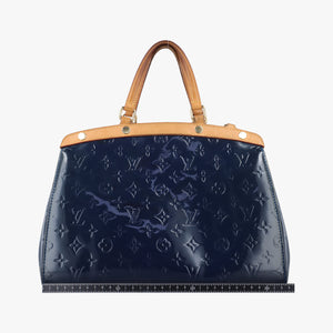 Pre-owned Louis Vuitton Brea MM Grand Bleu Vernis M90054 shoulderbag | stylenewstar