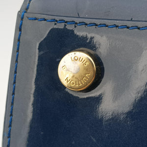 Pre-owned Louis Vuitton Brea MM Grand Bleu Vernis M90054 shoulderbag | stylenewstar