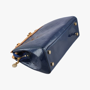 Pre-owned Louis Vuitton Brea MM Grand Bleu Vernis M90054 shoulderbag | stylenewstar