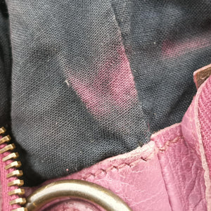 Pre-owned Balenciaga Giant City Purple lambskin shoulderbag | stylenewstar