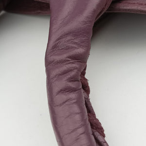 Pre-owned Balenciaga Giant City Purple lambskin shoulderbag | stylenewstar