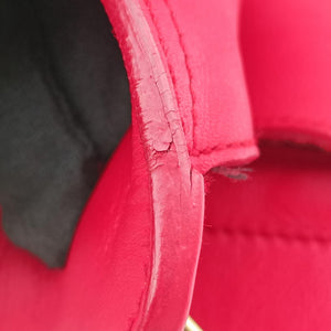 Pre-owned Yves Saint Laurent Y Ligne Petit Cabas Red Leather 311210 handbag | stylenewstar