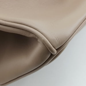 Pre-owned Christian Dior Diorissimo Beige Leather shoulderbag | stylenewstar