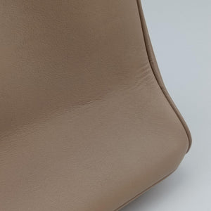 Pre-owned Christian Dior Diorissimo Beige Leather shoulderbag | stylenewstar