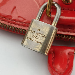 Pre-owned Louis Vuitton Alma GM Rose Pop Vernis M93625 handbag | stylenewstar
