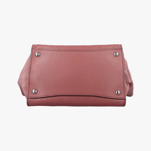 Pre-owned Prada Twin Pocket Winged Tote Pink Leather BN2619 shoulderbag | stylenewstar