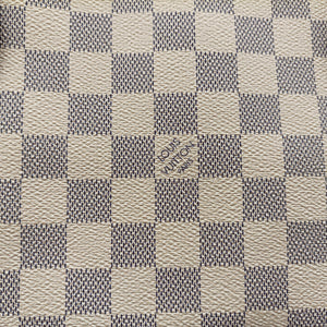 Pre-owned Louis Vuitton Neverfull MM Azur Damier Canvas N51107 handbag | stylenewstar