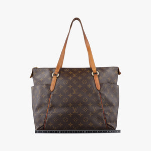 Pre-owned Louis Vuitton TOTALLY MM brown Monogram Canvas M56689 handbag | stylenewstar