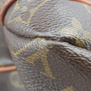 Pre-owned Louis Vuitton TOTALLY MM brown Monogram Canvas M56689 handbag | stylenewstar