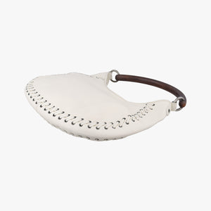 Pre-owned Christian Dior Ethnic Hobo White Leather handbag | stylenewstar