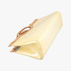 Pre-owned Louis Vuitton ROXBURY Drive Perle Vernis M91374 shoulderbag | stylenewstar