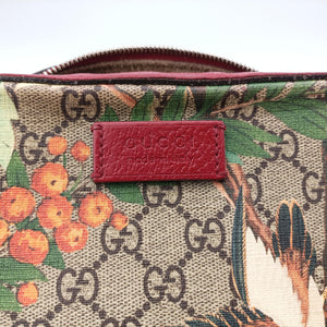 Pre-owned Gucci GG Supreme Tian Camera Brown PVC coated canvas×Leather 450947 shoulderbag | stylenewstar