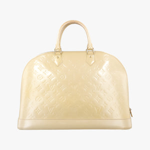 Pre-owned Louis Vuitton Alma GM Broncorail Vernis M91450 handbag | stylenewstar