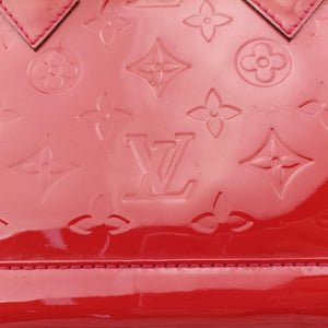 Pre-owned Louis Vuitton Alma BB CERISE Vernis M90174 shoulderbag | stylenewstar