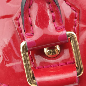 Pre-owned Louis Vuitton Alma BB CERISE Vernis M90174 shoulderbag | stylenewstar