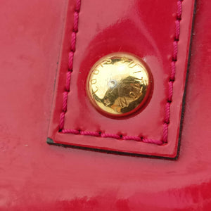 Pre-owned Louis Vuitton Alma BB CERISE Vernis M90174 shoulderbag | stylenewstar