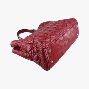 Pre-owned Christian Dior Dior Soft Red patent shoulderbag | stylenewstar