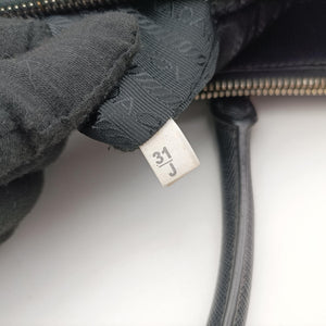 Pre-owned Prada Galleria Black SAFFIANO Leather BN2274 shoulderbag | stylenewstar