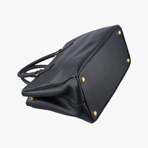 Pre-owned Prada Galleria Black SAFFIANO Leather BN2274 shoulderbag | stylenewstar