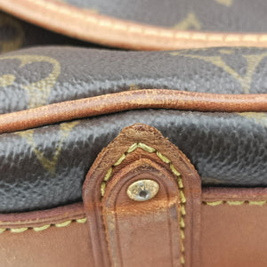 Pre-owned Louis Vuitton TULUM GM Brown Monogram Canvas M40075 shoulderbag | stylenewstar