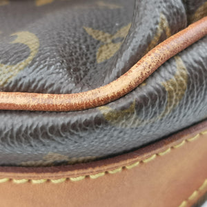 Pre-owned Louis Vuitton TULUM GM Brown Monogram Canvas M40075 shoulderbag | stylenewstar