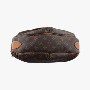 Pre-owned Louis Vuitton TULUM GM Brown Monogram Canvas M40075 shoulderbag | stylenewstar