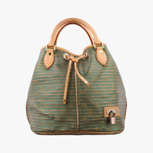 Pre-owned Louis Vuitton MonogrMonogram Eden Neoam Eden Neo Khaki×Green Monogram Eden×calf leather M40356 handbag | stylenewstar
