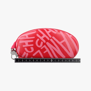 Pre-owned Chanel Coco Neige Convertible Zip Around Sunglasses Case Red Leather AP2368 handbag | stylenewstar