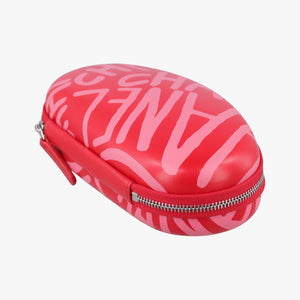 Pre-owned Chanel Coco Neige Convertible Zip Around Sunglasses Case Red Leather AP2368 handbag | stylenewstar