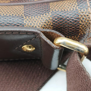 Pre-owned Louis Vuitton SHELTON EBENE Damier Canvas N41149 shoulderbag | stylenewstar