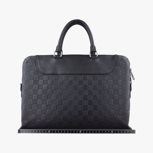 Secondhand Louis Vuitton Porte-Documents Jour NM Noir Damier Graphite N48260 handbag | stylenewstar