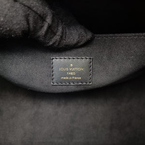Vintage Louis Vuitton SINCE1854 On the Go GM Black×White jacquard canvas x leather M57207 shoulderbag | stylenewstar