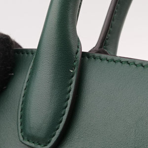 Pre-owned Ferragamo Studio Green Calfskin shoulderbag | stylenewstar