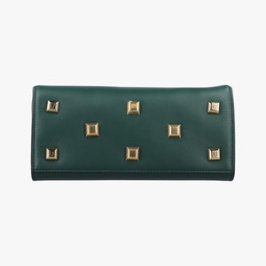 Pre-owned Ferragamo Studio Green Calfskin shoulderbag | stylenewstar