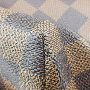 Pre-owned Louis Vuitton BROOKLYN GM EBENE Damier Canvas N51212 shoulderbag | stylenewstar