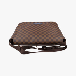 Pre-owned Louis Vuitton BROOKLYN GM EBENE Damier Canvas N51212 shoulderbag | stylenewstar