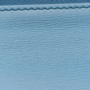 Pre-owned Christian Dior Diordouble Blue Leather shoulderbag | stylenewstar