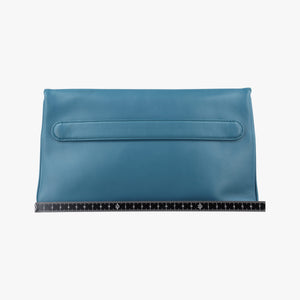 Pre-owned Christian Dior Diordouble Blue Leather shoulderbag | stylenewstar