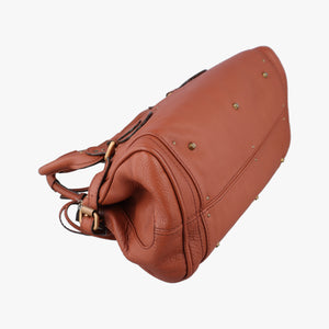 Vintage Chloe Paddington Brown Leather handbag | stylenewstar