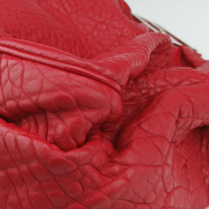 Secondhand Fendi Mia Red Leather 8BR616 shoulderbag | stylenewstar