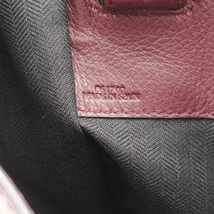 Pre-owned Loewe hammock Red×burgundy leather shoulderbag | stylenewstar