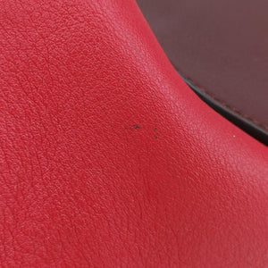 Pre-owned Loewe hammock Red×burgundy leather shoulderbag | stylenewstar