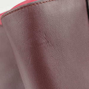 Pre-owned Loewe hammock Red×burgundy leather shoulderbag | stylenewstar