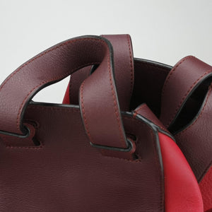 Pre-owned Loewe hammock Red×burgundy leather shoulderbag | stylenewstar