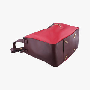 Pre-owned Loewe hammock Red×burgundy leather shoulderbag | stylenewstar