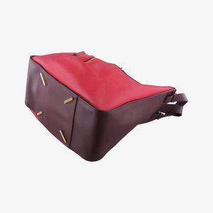 Pre-owned Loewe hammock Red×burgundy leather shoulderbag | stylenewstar